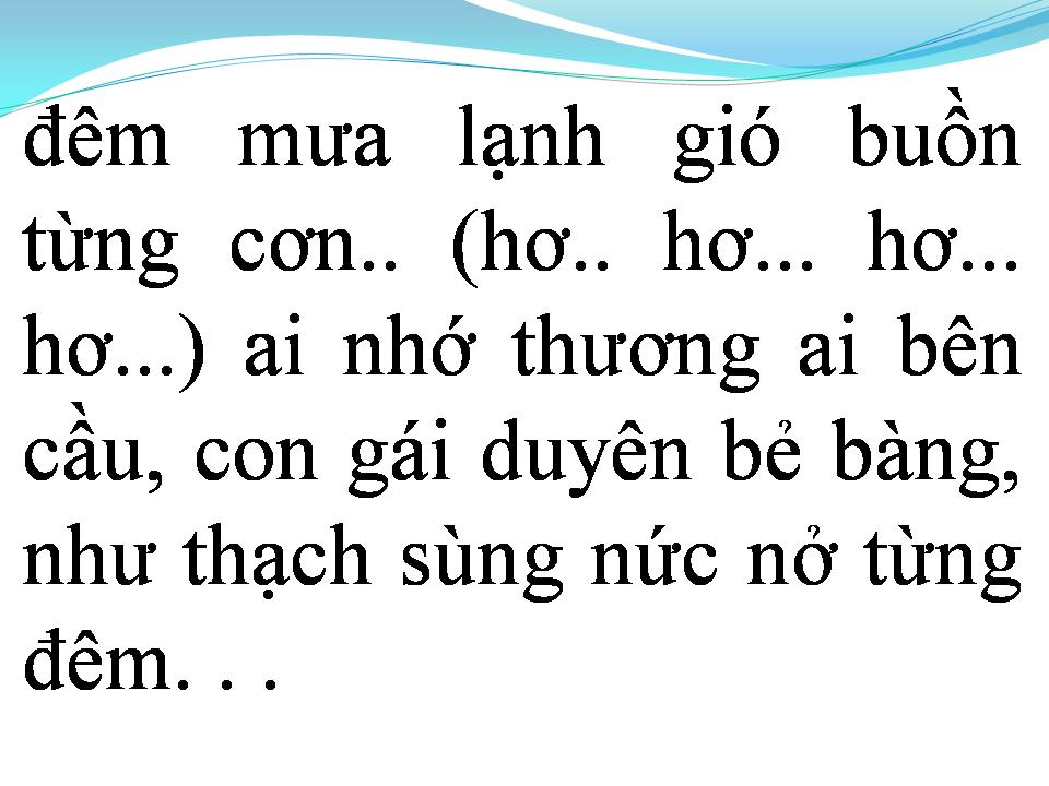 Lời bài hát TIẾNG THẠCH SÙNG