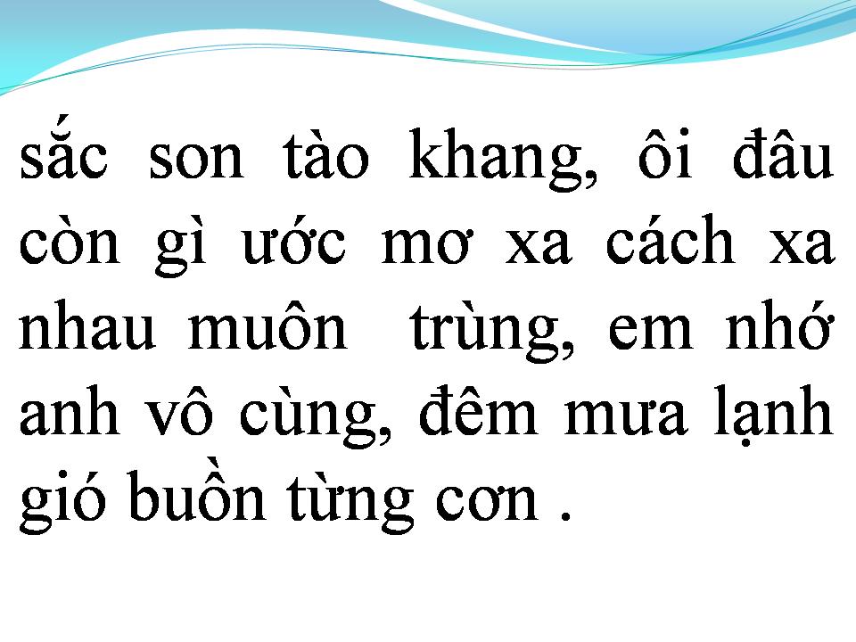 Lời bài hát TIẾNG THẠCH SÙNG