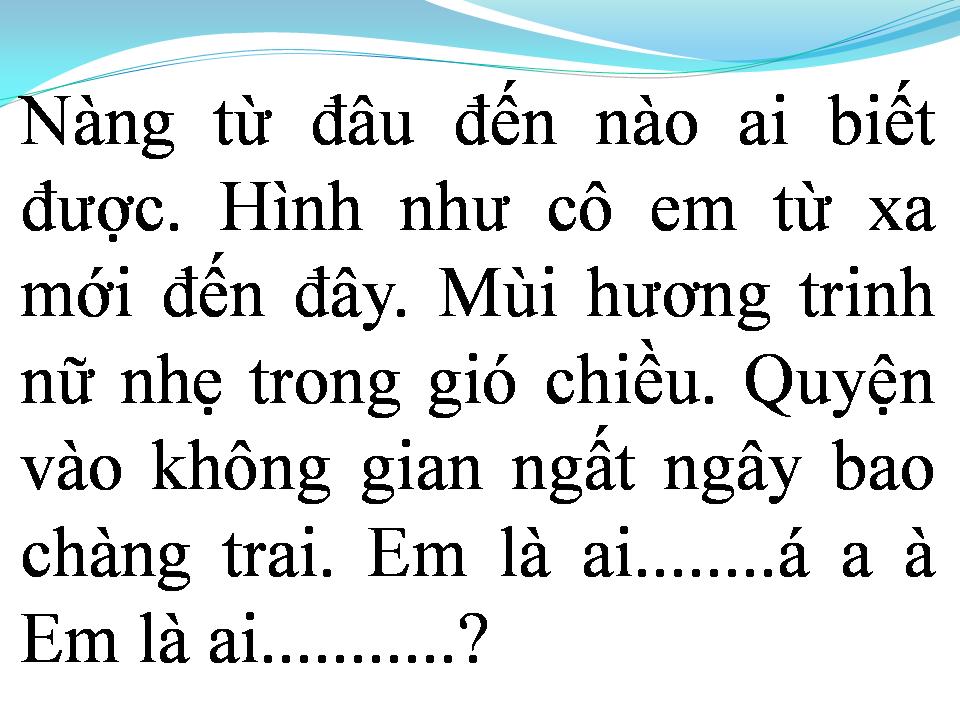 Lời bài hát TIỂU THƯ CON GÁI NHÀ AI