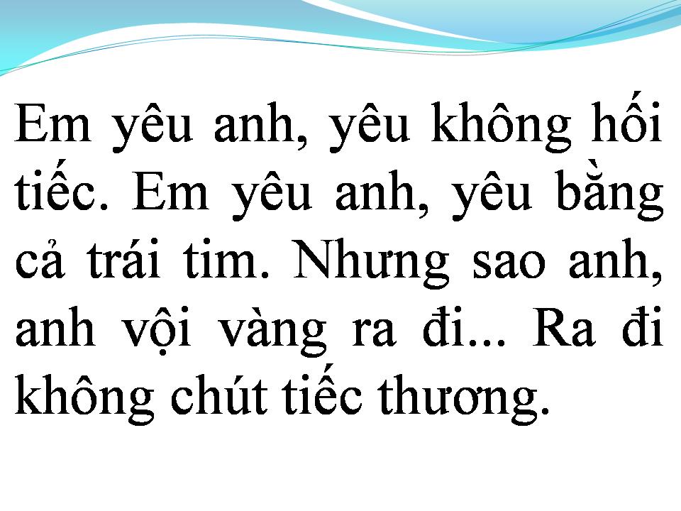 Lời bài hát TÌM LẠI GIẤC MƠ