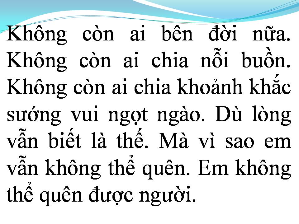 Lời bài hát TÌM LẠI GIẤC MƠ