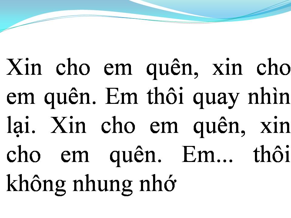 Lời bài hát TÌM LẠI GIẤC MƠ