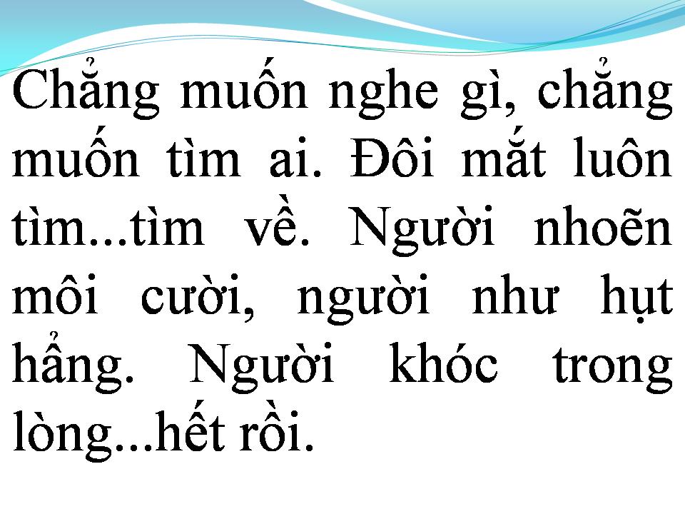 Lời bài hát TÌM LẠI