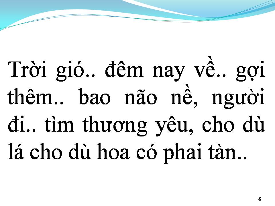 Lời bài hát TÌM MÃI YÊU THƯƠNG