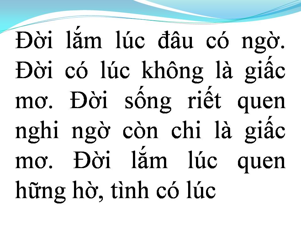 Lời bài hát TÌNH HAI NGÀN