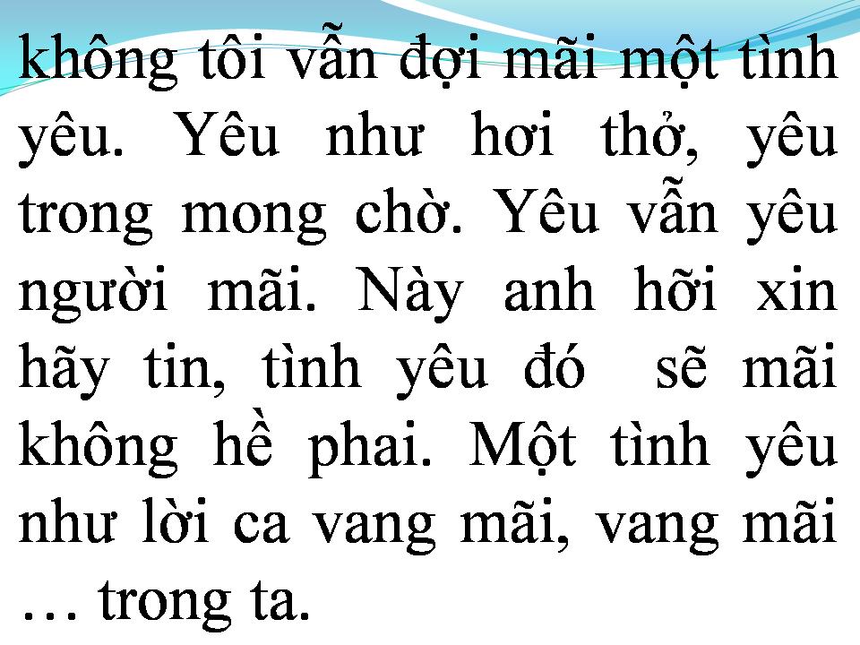 Lời bài hát TÌNH HAI NGÀN