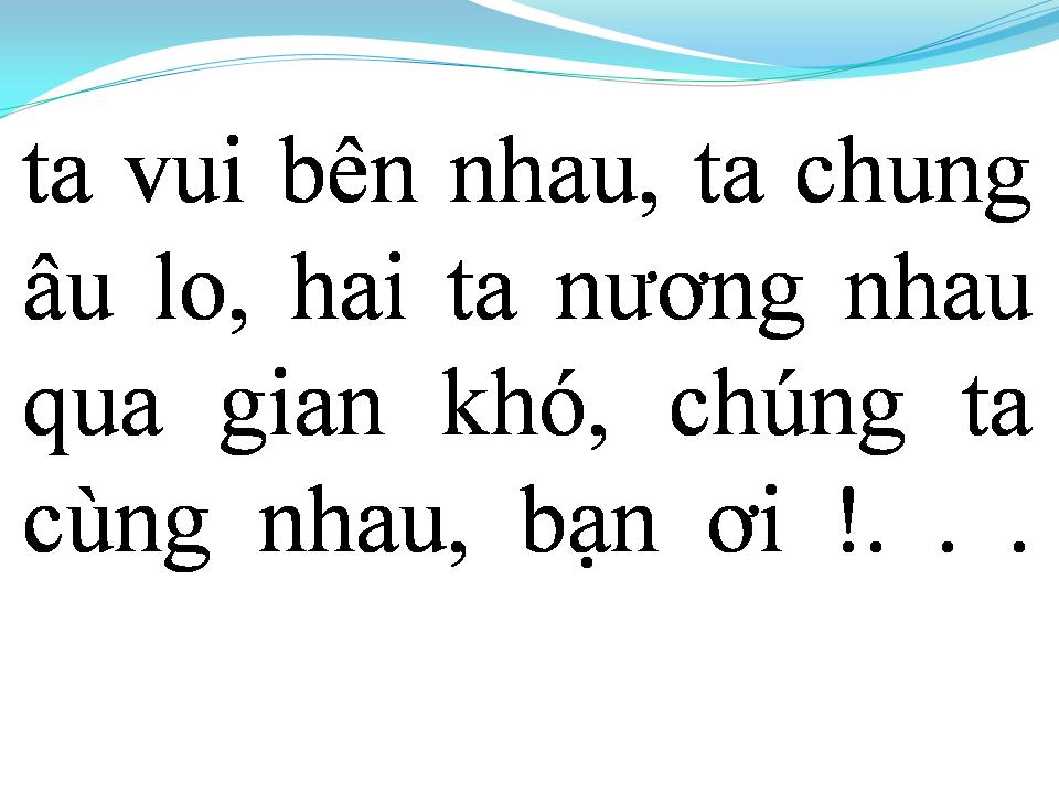 Lời bài hát TÌNH BẠN