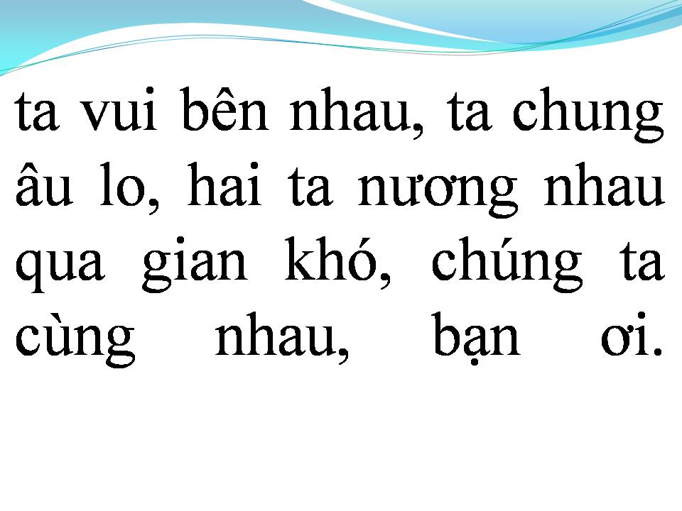 Lời bài hát TÌNH BẠN
