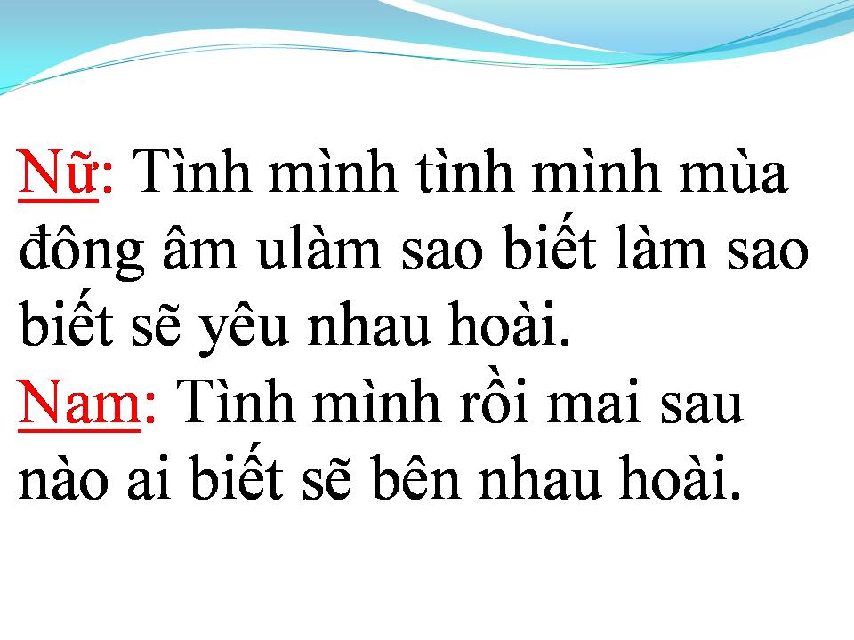 Lời bài hát TÌNH BĂNG GIÁ