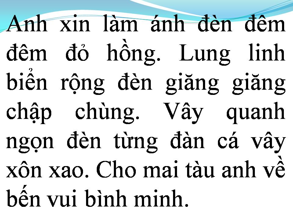 Lời bài hát TÌNH BIỂN