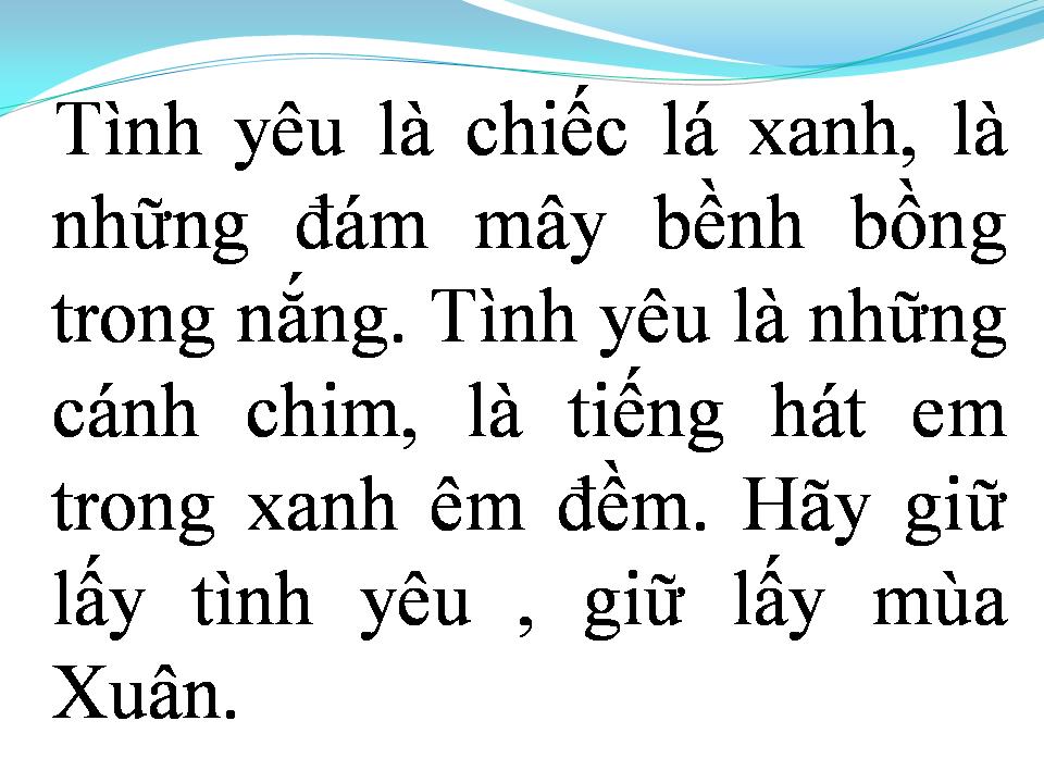 Lời bài hát TÌNH CA CHO EM