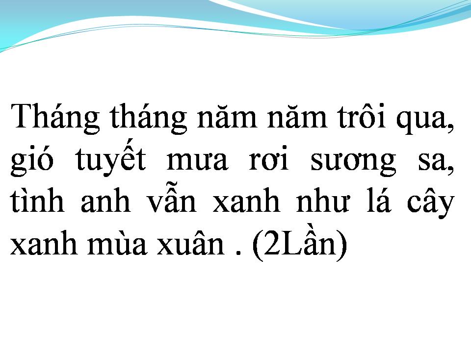Lời bài hát TÌNH CA DU MỤC