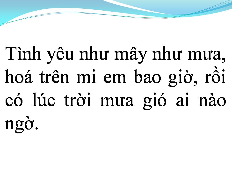 Lời bài hát TÌNH CA MUÔN ĐỜI
