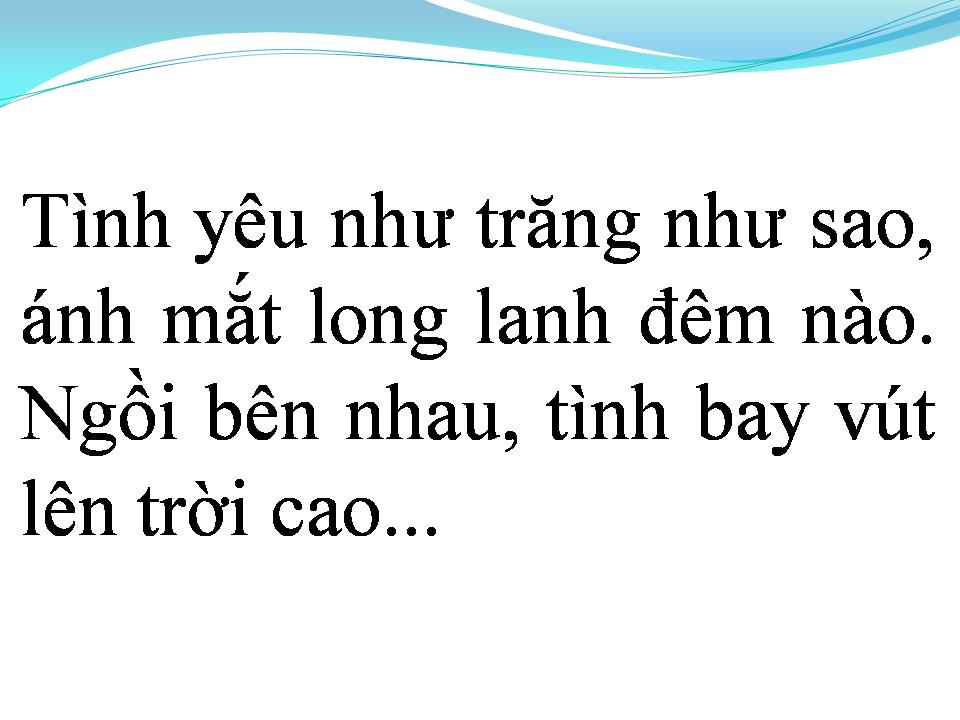Lời bài hát TÌNH CA MUÔN ĐỜI