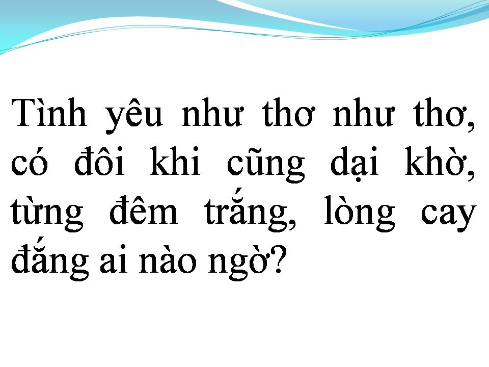 Lời bài hát TÌNH CA MUÔN ĐỜI