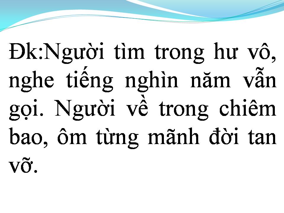 Lời bài hát TÌNH CA NGƯỜI XA XỨ