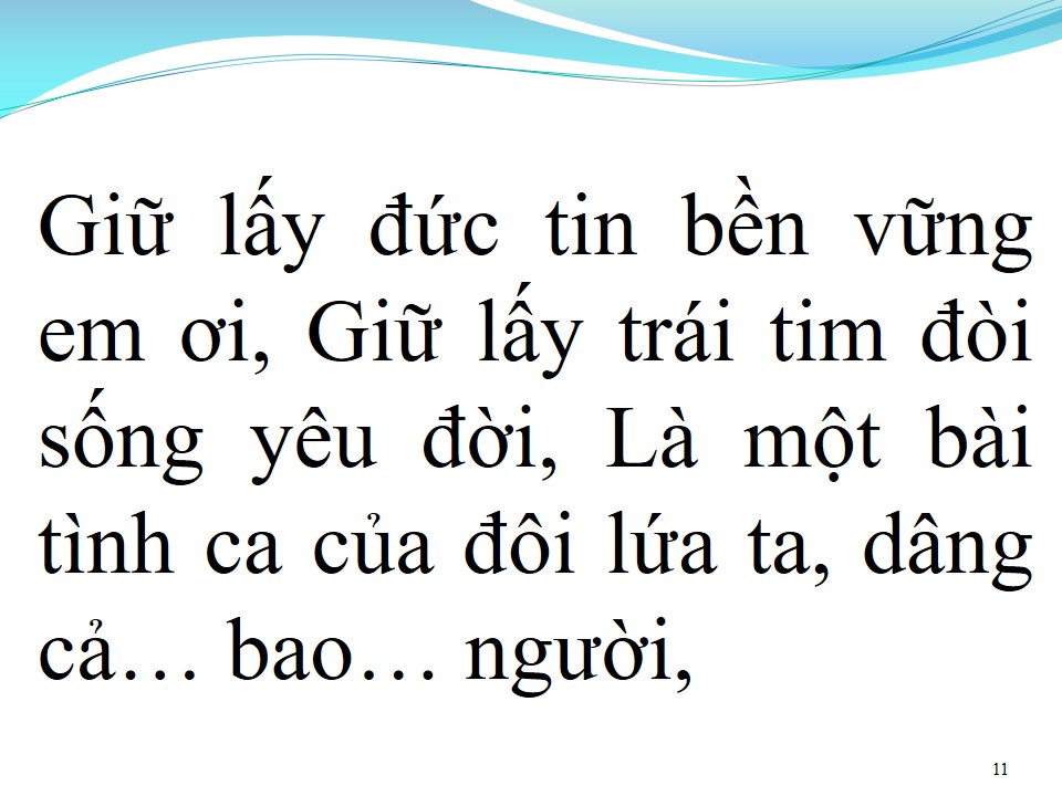 Lời bài hát TÌNH CA