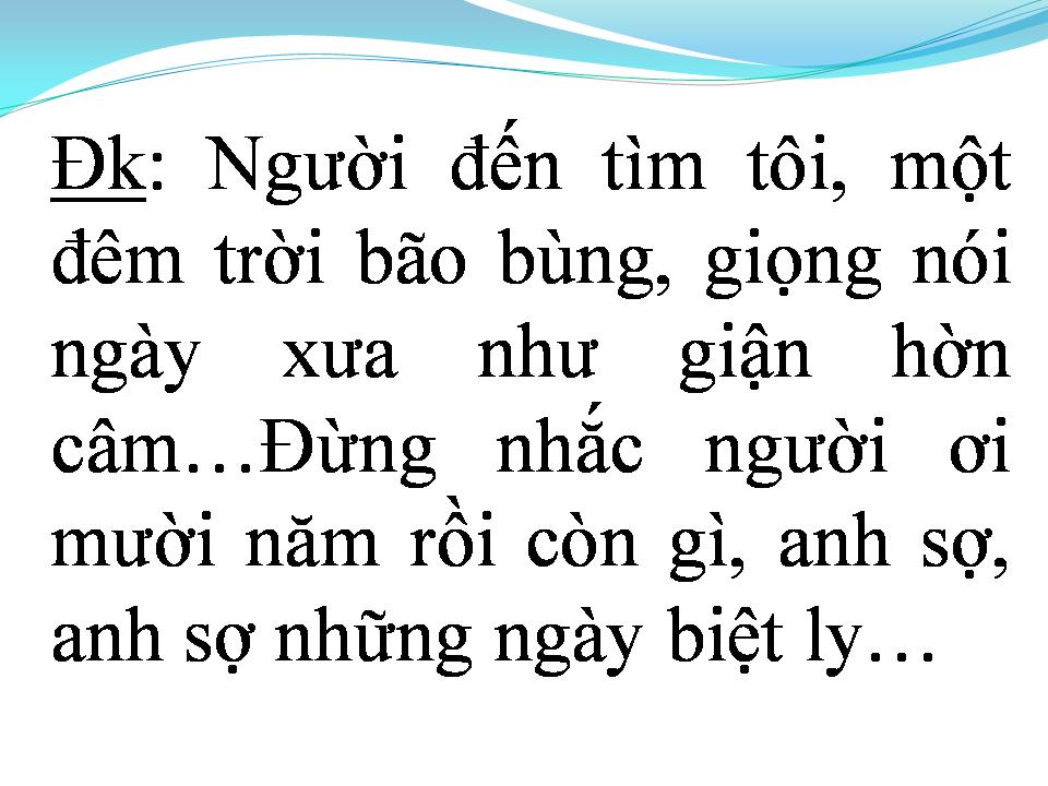 Lời bài hát TÌNH CHẾT THEO MÙA ĐÔNG