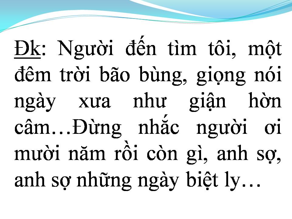 Lời bài hát TÌNH CHẾT THEO MÙA ĐÔNG