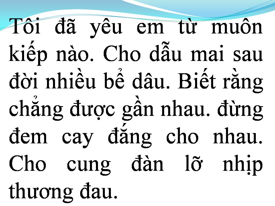 Lời bài hát TÌNH CHỈ ĐẸP KHI CÒN DANG DỞ