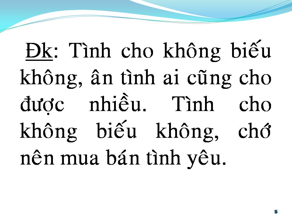 Lời bài hát TÌNH CHO KHÔNG