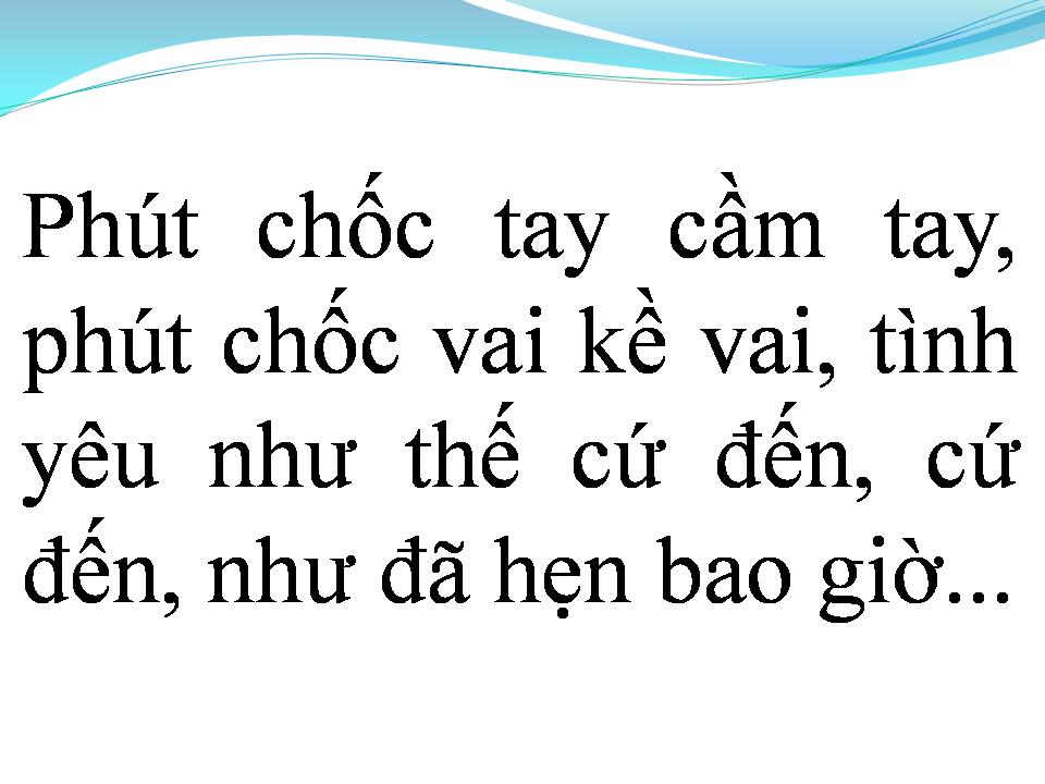 Lời bài hát TÌNH CỜ