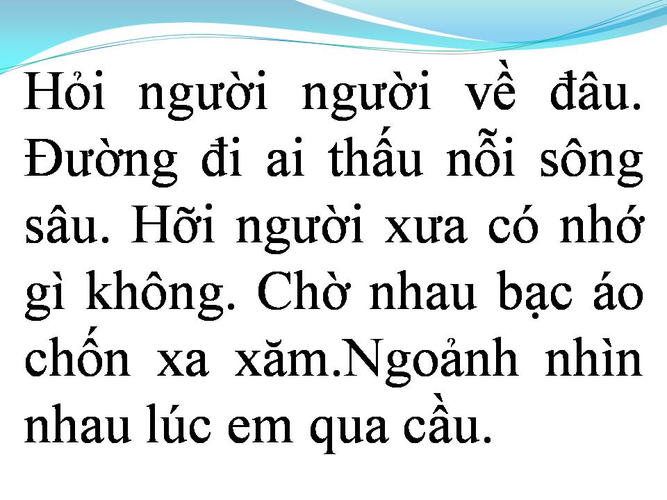 Lời bài hát TÌNH CỜ GẶP NHAU