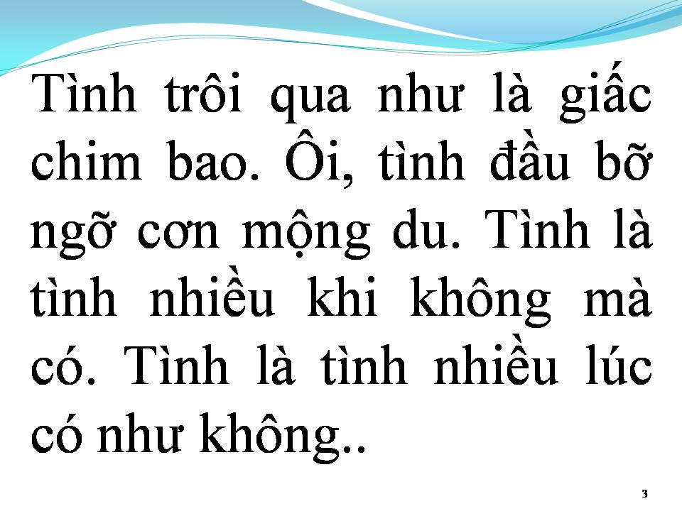 Lời bài hát TÌNH CÓ NHƯ KHÔNG