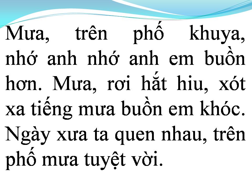 Lời bài hát TÌNH ĐẮNG