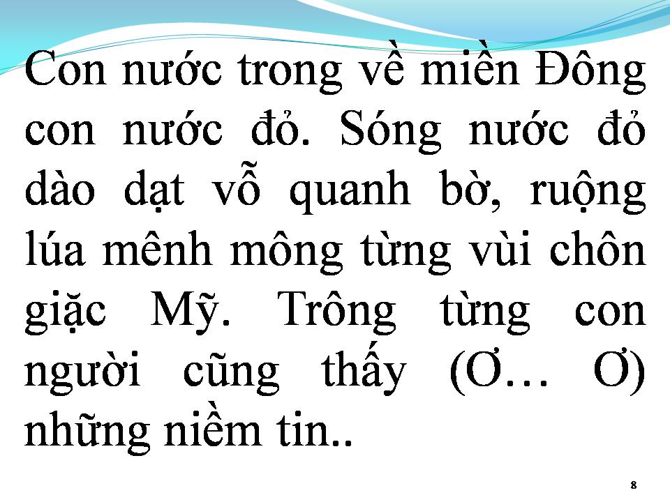 Lời bài hát TÌNH ĐẤT ĐỎ MIỀN ĐÔNG
