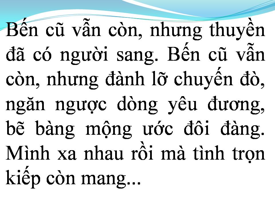 Lời bài hát TÌNH ĐẦU DANG DỞ