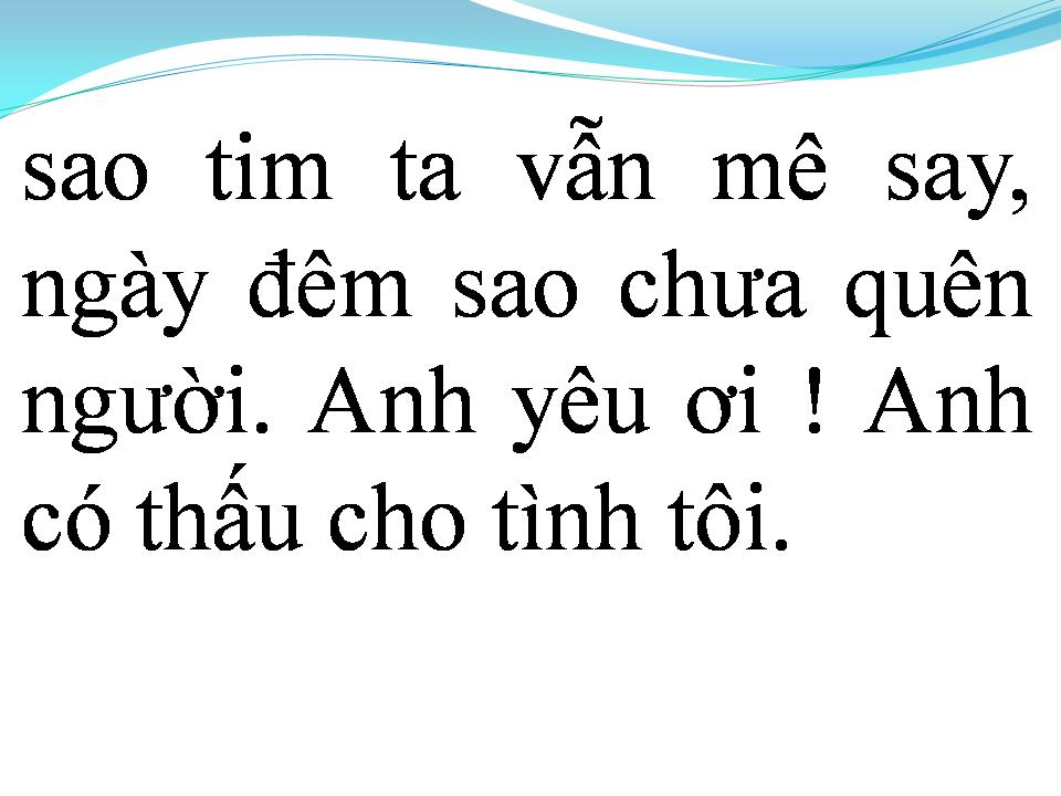 Lời bài hát TÌNH ĐẦU KHÓ QUÊN
