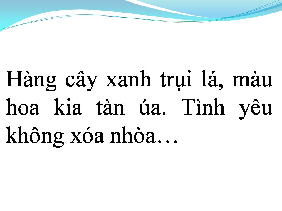 Lời bài hát TÌNH ĐẦU MUÔN THUỞ