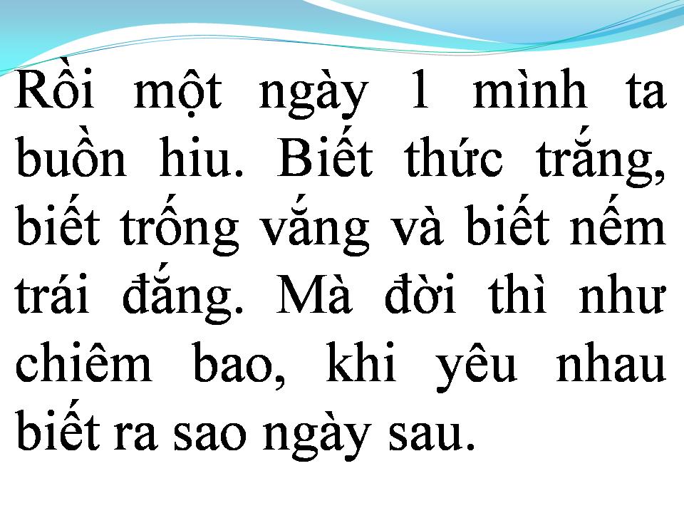 Lời bài hát TÌNH ĐẦU TÌNH CUỐI