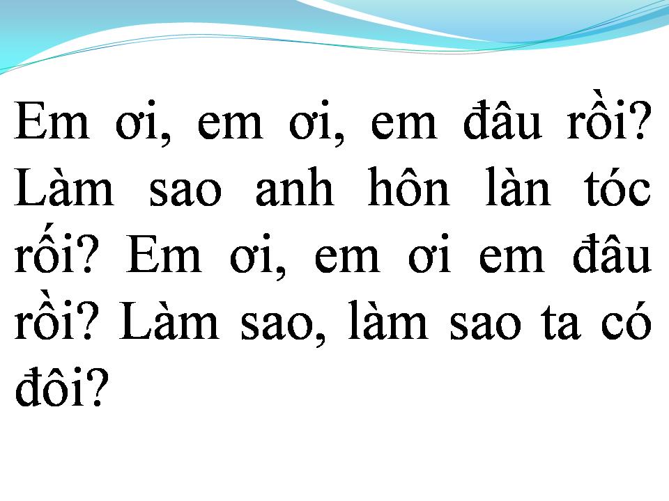 Lời bài hát TÌNH ĐẦU TÌNH CUỐI