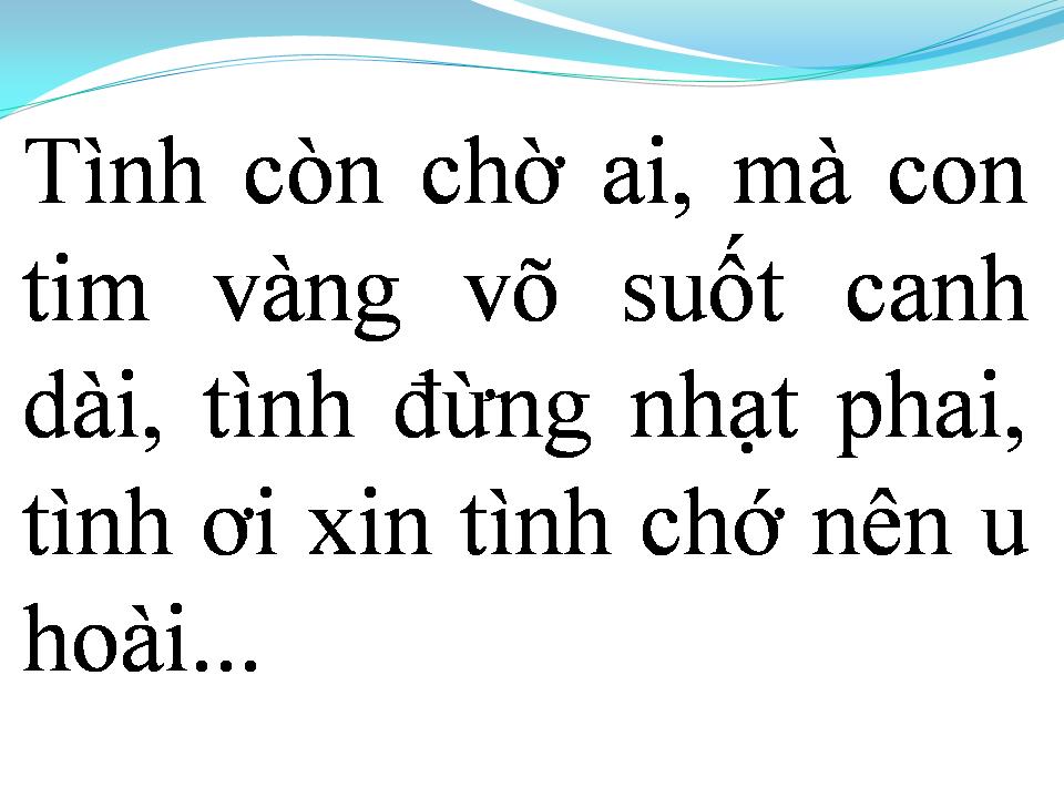 Lời bài hát TÌNH ĐẸP NHƯ MƠ