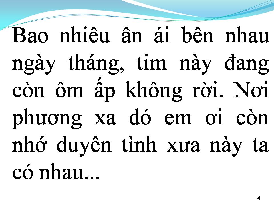Lời bài hát TÌNH ĐƠN PHƯƠNG 3