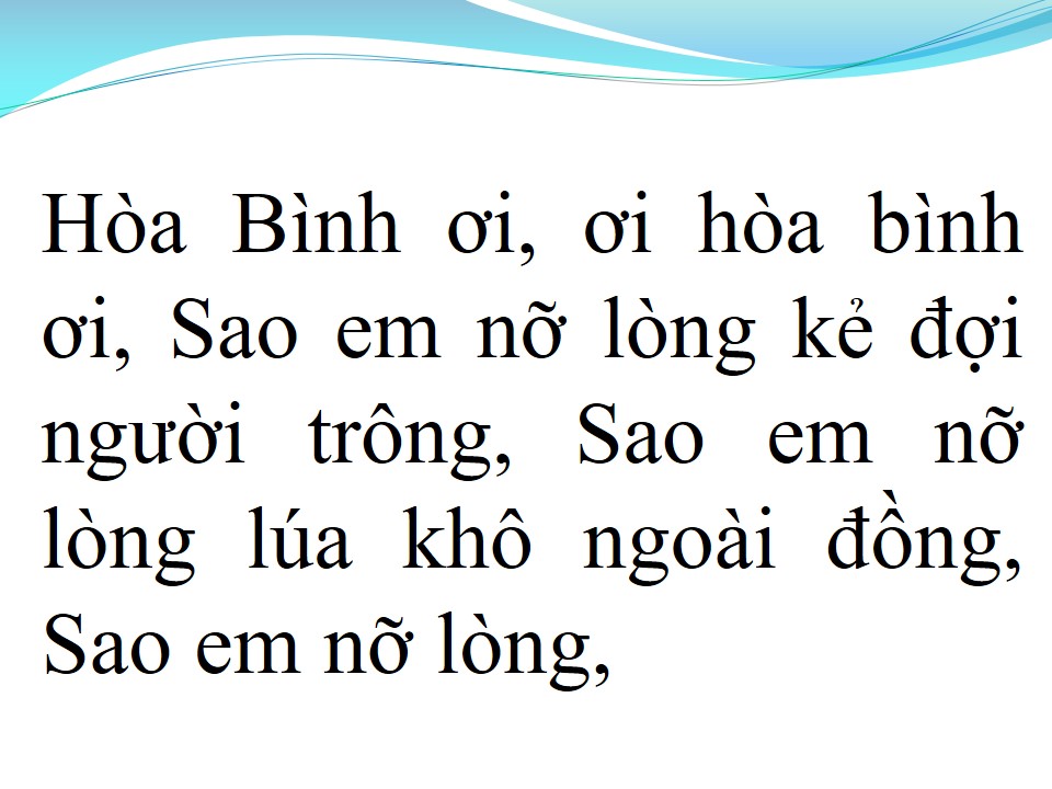 Lời bài hát TÌNH EM BIỂN RỘNG SÔNG DÀI