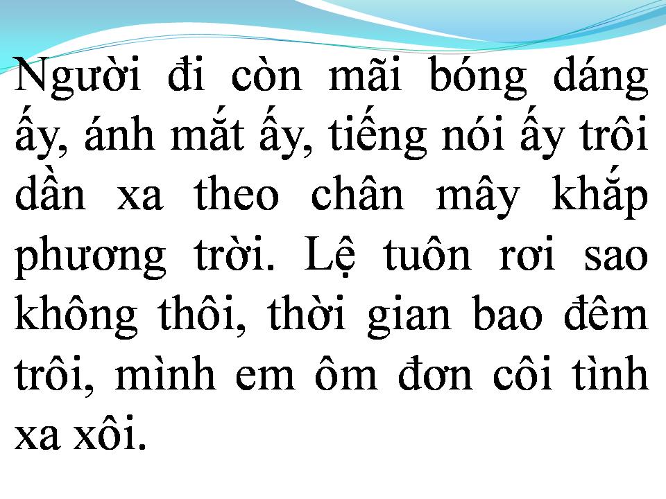 Lời bài hát TÌNH EM CÒN MÃI