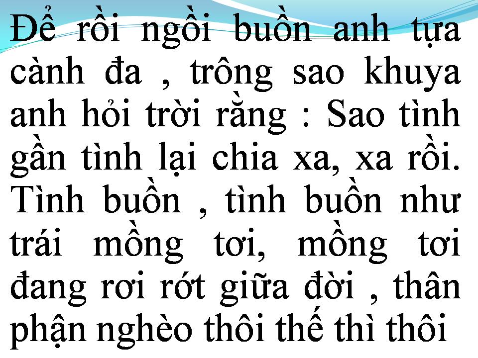 Lời bài hát TÌNH GẦN TÌNH XA