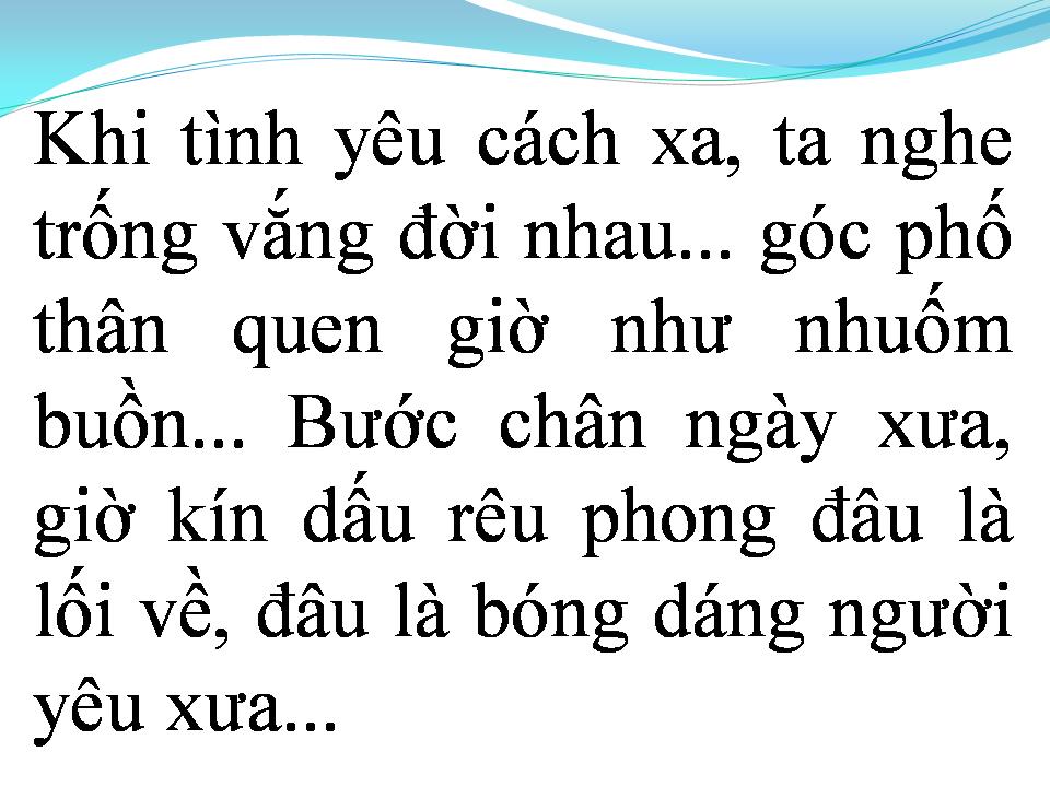 Lời bài hát TÌNH KHÔNG ĐỔI THAY 