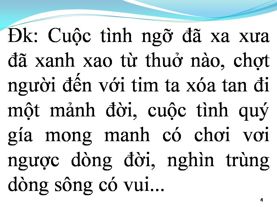 Lời bài hát TÌNH KHÚC BUỒN