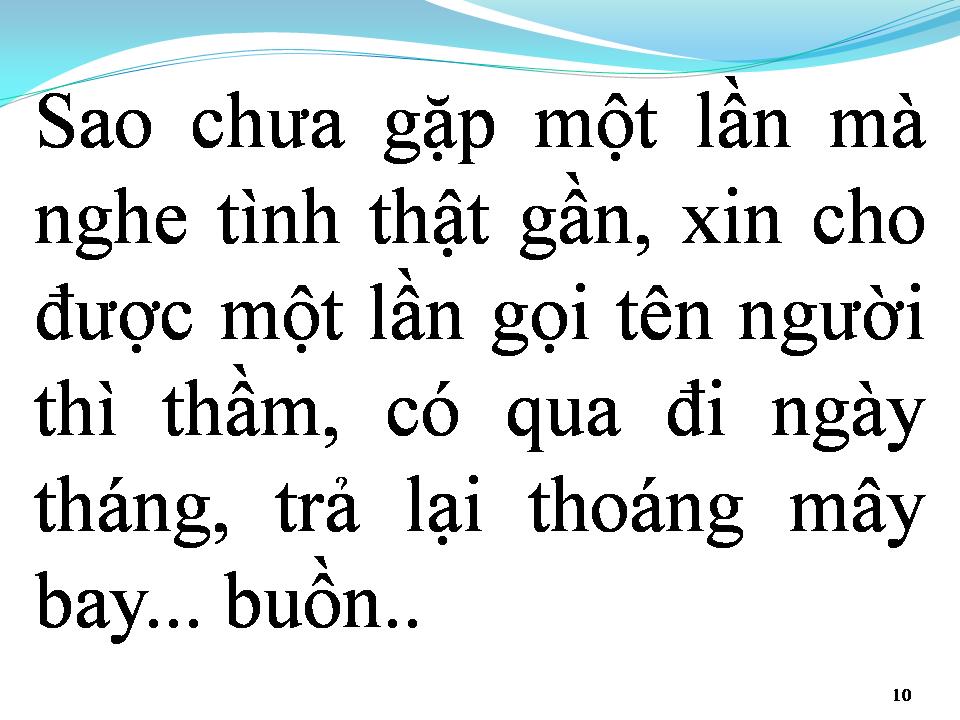 Lời bài hát TÌNH KHÚC BUỒN