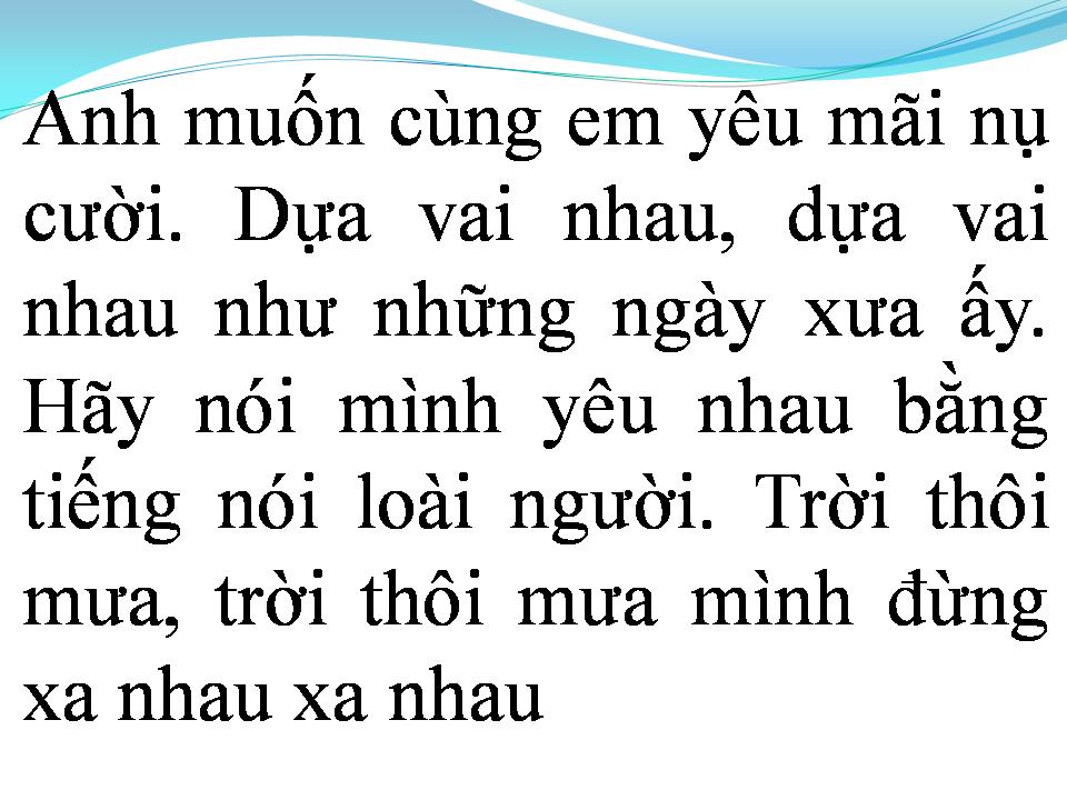 Lời bài hát TÌNH KHÚC THÁNG SÁU