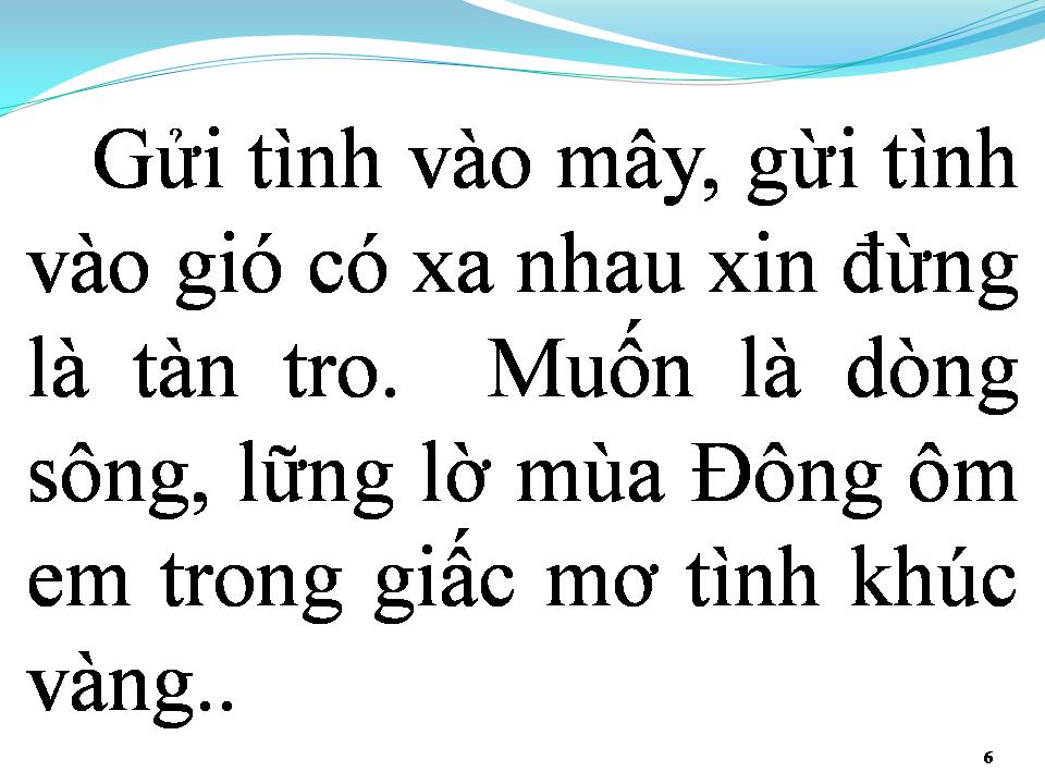 Lời bài hát TÌNH KHÚC VÀNG