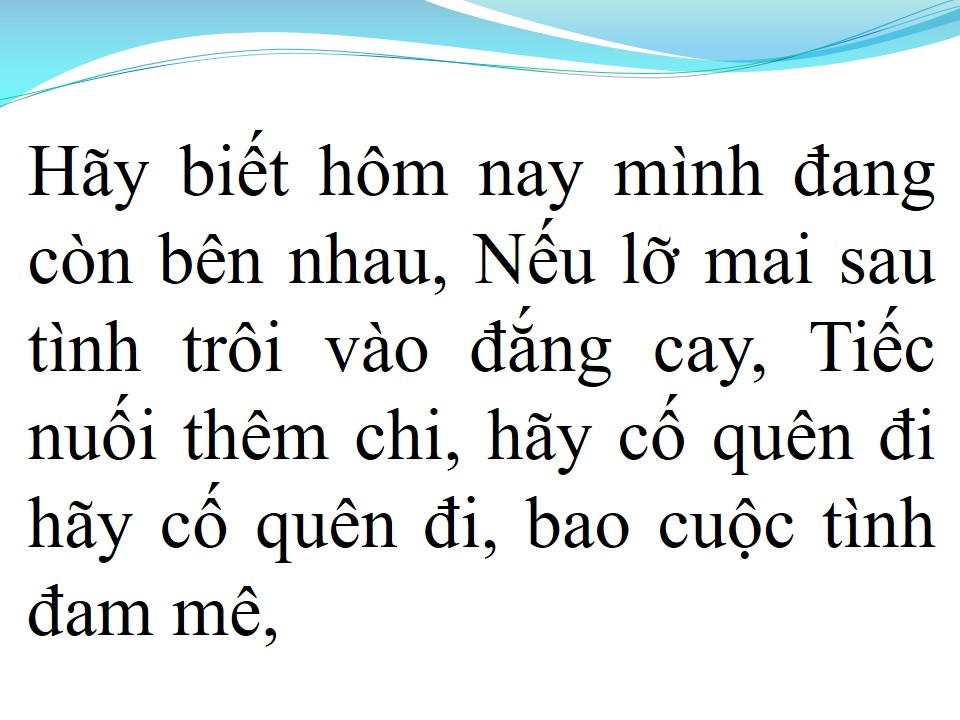 Lời bài hát TÌNH LÀ SỢI TƠ