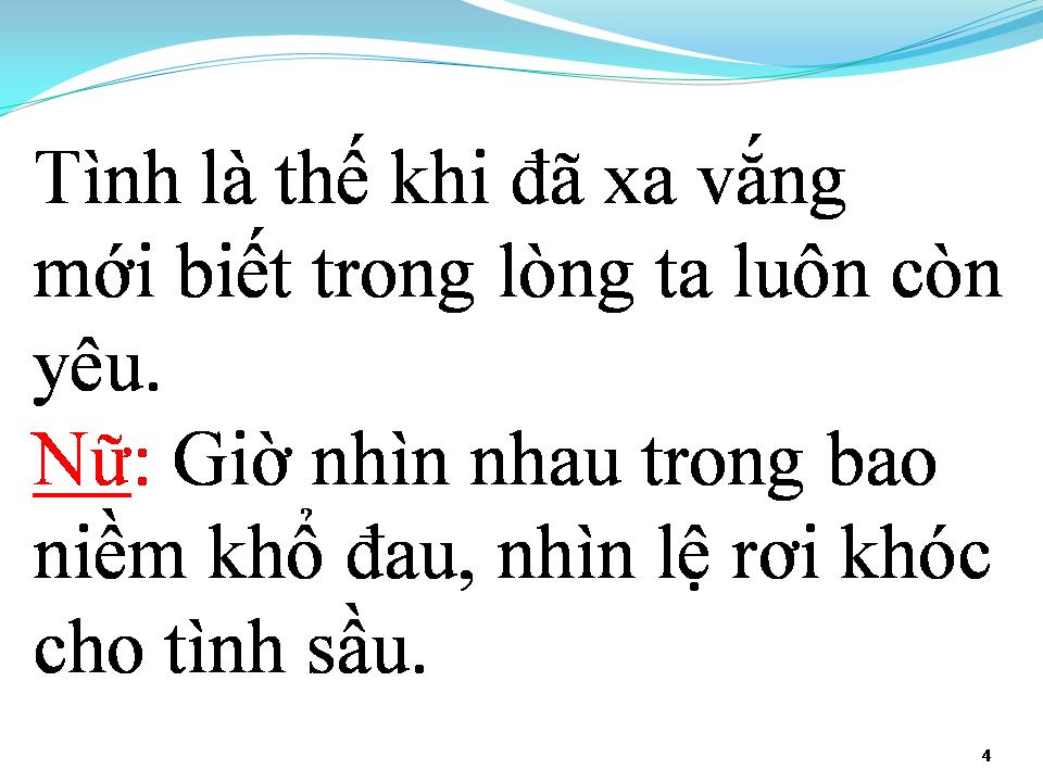 Lời bài hát TÌNH LÀ THẾ