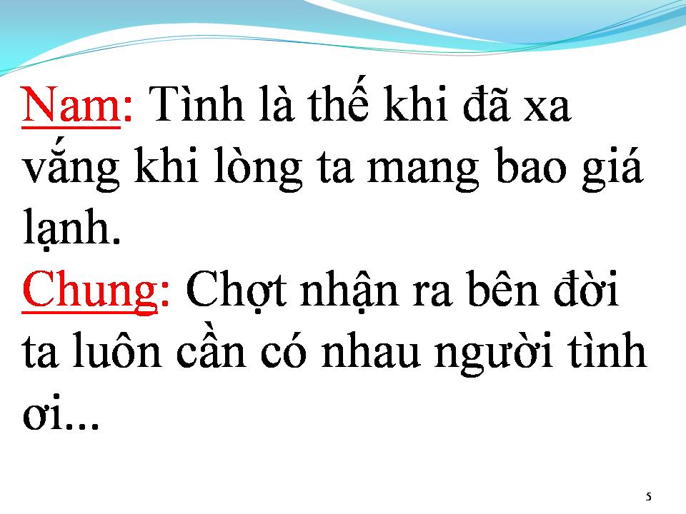 Lời bài hát TÌNH LÀ THẾ