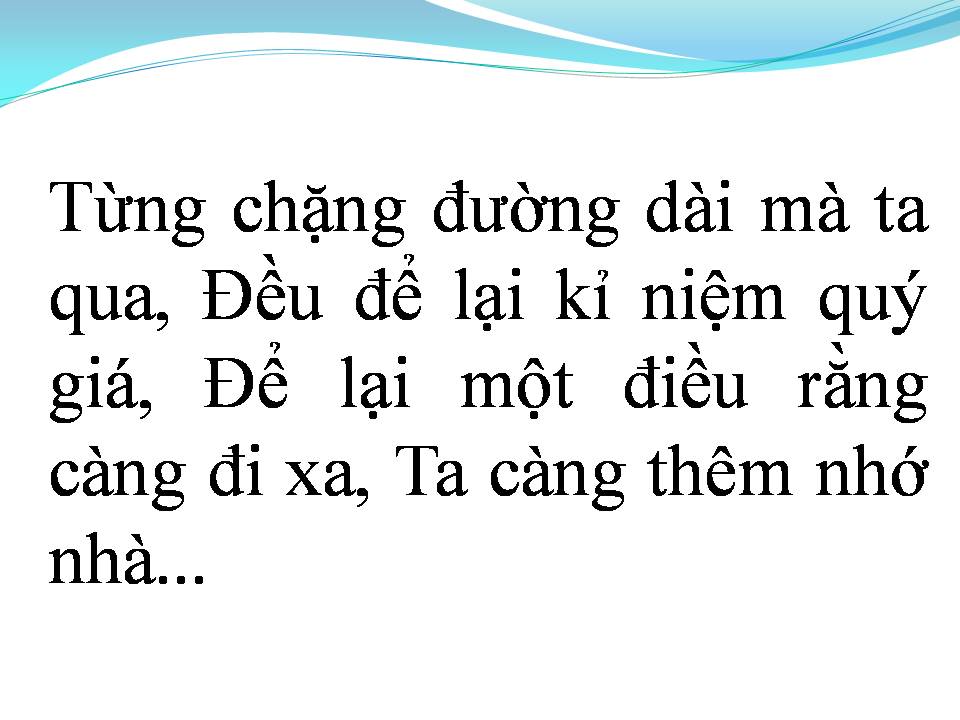 Lời bài hát ĐI ĐỂ TRỞ VỀ