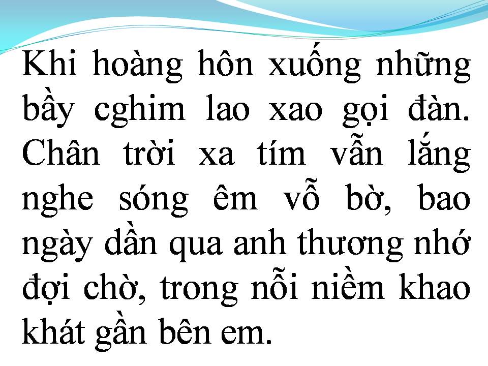 Lời bài hát KHÁT VỌNG TÌNH YÊU
